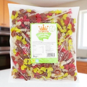 Kingsway Rentierförmige Gelee Süßigkeiten - Vegane & Gelatinefreie Gummibonbons | - Bild 1 von 9