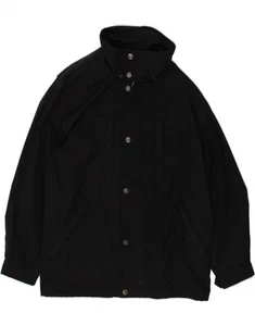 FILA Mens Windbreaker Jacket IT 44 XS Black Polyester AU03 - Picture 1 of 3