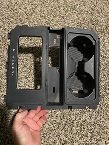 15 16 17 18 19 20 FORD F150 CENTER CONSOLE SHIFTER BEZEL CUPHOLDER - Picture 1 of 5