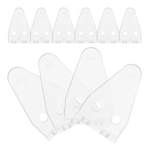 10 Pcs Shutter Bracket Blind Bottom for Blinds Clips Brackets Window Home - Picture 1 of 12
