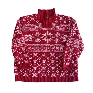 Lauren Ralph Lauren Pullover Damen 3X Fair Isle Snowflake Pulli Winter Strick - Bild 1 von 7