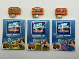 3x Smart Sketcher 2.0 Under The Sea, Jungle Animal Horses Unicorn 3 cartridges - Picture 1 of 5