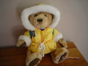 Brass Button Bears Iceberg Augie Jointed Talking Bear Polar Friends 2001 - Picture 1 of 5