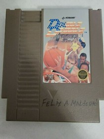 Double Dribble - Juego Nintendo NES Aut&eacute;ntico Probado Funcionando