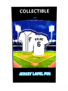 Detroit Tigers Al Kaline jersey lapel pin-Classic RETRO Collectible-Mr TIGER - Picture 1 of 1