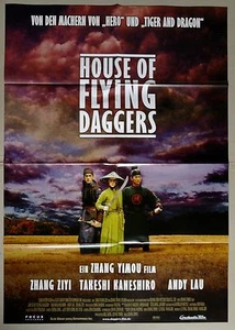 Z313 11x Aushangfotos +A3 und A1 Pl. HOUSE OF FLYING DAGGERS Ziyi Zhang - Picture 1 of 5
