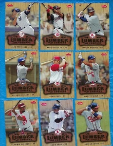 KEN GRIFFEY JR 2006 FLEER LUMBER COMPANY SET (25) DAVID ORTIZ GUERRERO PUJOLS + - Picture 1 of 2