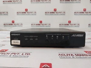 American Dynamics Adquad77 Standard Digital Quad Video Processor - Picture 1 of 8