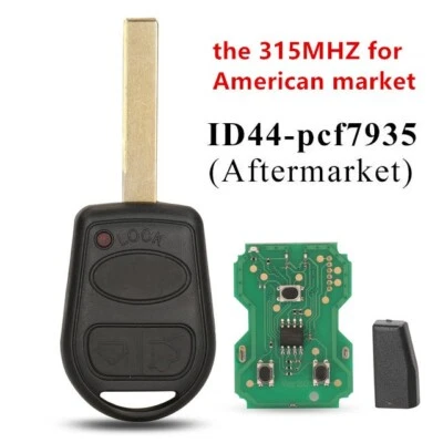 Remote Head Key Fob 315MHz ID44/7935 for Land Rover Range Rover 2002-06 LX8FZV Foto 1 de 4