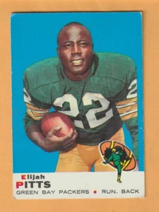Elijah Pitts Green Bay Packers 1969 Topps #102 Conway Arkansas - Imagen 1 de 2