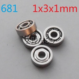 4pcs 681 Bearing 1 x 3 x 1 mm for TAMIYA TRAXXAS HPI ALIGN LOSI RC Hobby DIY - Picture 1 of 1