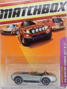 Matchbox 2010 #5 Sports Cars #5 65 Shelby Cobra 427 S/C MOC VHTF Mattel T5939 - Picture 1 of 3