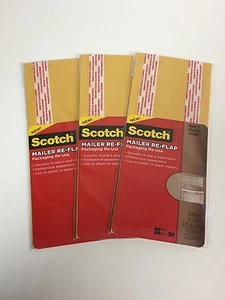 Paquete de 3 solapas de correo reutilización de envases escoceses, 3,75 x 9 pulgadas, (RU-RF8L) - Imagen 1 de 3