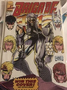 BRIGADE #1 - 1992 - Image Comics Erstausgabe, 1. Auftritt - Rob Liefeld Vintage - Bild 1 von 4