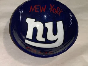 NFL New York NY Giants Cerámica Cerámica Cuenco Decorativo Hecho a Mano Fan Art - Imagen 1 de 9