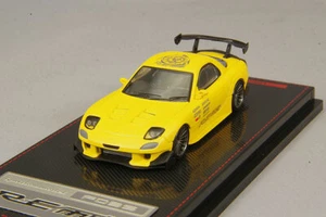 1/64 IG Ignition Mazda RX-7 (FD3S) RE Amemiya Matte Yellow IG2062 - Picture 1 of 4