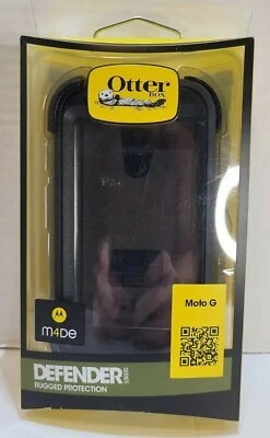 OEM OTTERBOX DEFENDER RUGGED CASE COMBO FOR MOTOROLA MOTO G XT1032 XT1034 BLACK - Image 1 of 3