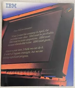 Vintage 1993 IBM Annual Report - Picture 1 of 1