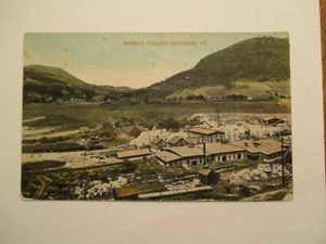 Rutland Vermont Marble Valley Vintage Postkarte - Bild 1 von 2