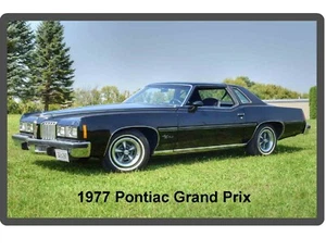 1977 Pontiac Grand Prix Refrigerator / Tool Box Magnet - Picture 1 of 1