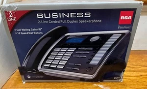 RCA 25214 na 1-Handset 2-Line Landline Telephone - New Distressed Box - Picture 1 of 9