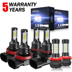 For Ram 1500 2500 3500 2019 2020 2021 LED Headlight KIT Hi Lo Beam Fog Lights - Bild 1 von 15