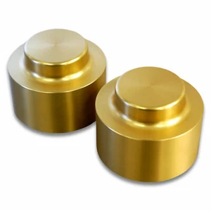 2" Rear Aluminum Coil Spring Spacer Lift Kit Set Pair 70's-00's Ford Mercury USA - Picture 1 of 4