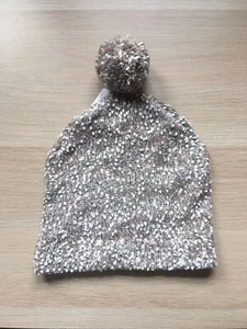 Cappello donna pom grigio New York &Company taglia unica nuovo con etichetta - Foto 1 di 4
