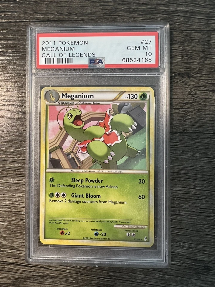 2011 Pokémon Call Of Legends #27 Meganium PSA 10 - Image 1 of 2