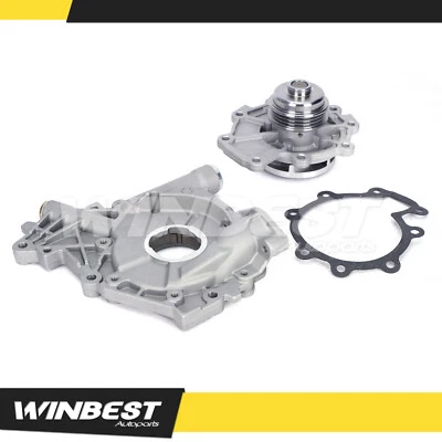 Oil Water Pump for 2006-2009 Ford Escape Fusion Lincoln Zephyr Mazda 3.0L New - Image 1 of 4