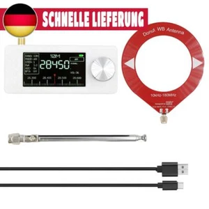 SI4732 05-108MHz Tragbares Radio LSB USB AM FM Radio 2pcs Antenne (weiß) - Zdjęcie 1 z 12