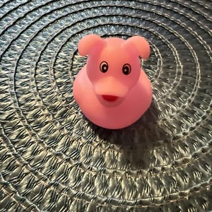 Pink Pig Duck Toy Ducking Jeep 2” - Picture 1 of 5
