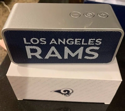 LOS ANGELES LA RAMS 2019 Season Ticket Holder Gift Portable Speaker NEW Cover