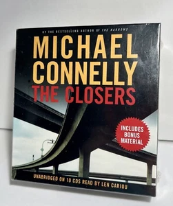 Michael Connelly The Closer Harry Bosch Audiobook Murder Crime Sealed 10 CDs New - Bild 1 von 8