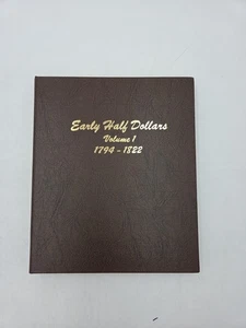 DANSCO MÜNZALBUM #6151 FRÜHE HALF DOLLARS BAND EINS 1794-1822 - Bild 1 von 24