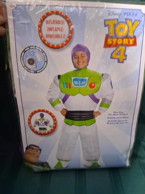 Disney Pixar Toy Story 4 Buzz Lightyear tamanho único serve para a maioria das fantasias Halloween - Imagem 1 de 2
