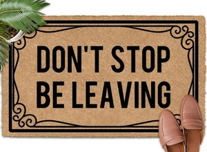 Don't Stop Be Leaving 30"x18" Schützen Sie Ihre Böden mit einer Gummimatte Garagenfl... - Bild 1 von 7