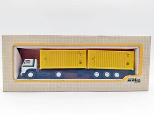 Igra Liaz LKW Sattelzug Container Zugmaschine H0 1:87 Weiß Gelb Modellbau 04109 - Bild 1 von 4