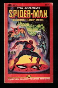 Libro de bolsillo Spider-Man, His Greatest Team-Up Battles 1981 Digest - Imagen 1 de 8