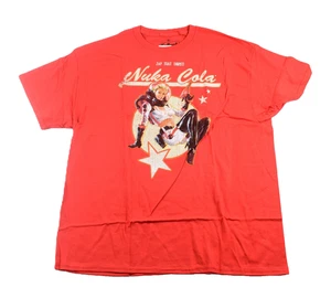 Fallout Nuka Cola T-shirt Mens Size  XL Red By Ripple Junction Video Game NWT - Picture 1 of 5