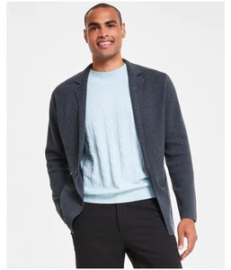 Alfani Mens Regular Fit Blazer Cardigan Sweater - Picture 1 of 1