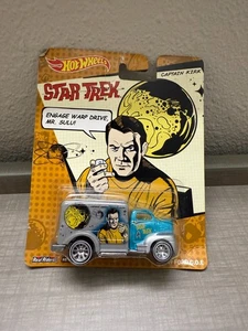 Hot Wheels Star Trek Captain Kirk '49 Ford COE Real Riders J52 - Picture 1 of 1