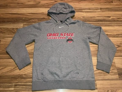 NIKE OSU OHIO UNIVERSIDAD ESTATAL BUCKEYES SOFTBOL SUDADERA CON CAPUCHA Talla Pequeña Foto 1 de 4