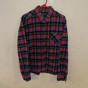 Vintage The Vermont Flannel Co. Men's XL Plaid Button Up Warm Flannel - Picture 1 of 8