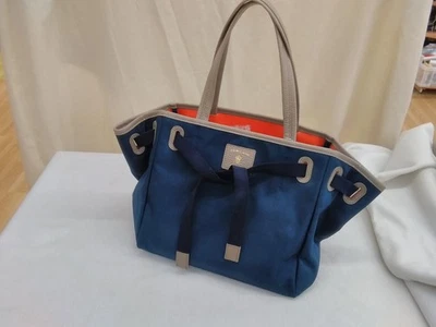 Bolso de Mano Modelo A503092 Azul Marino x Beige A.D.M.J - Imagen 1 de 4