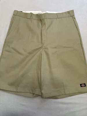 Pantalones Cortos de Trabajo Dickies Para Hombre 44 Caqui Calce Suelto 13” Entrepierna Sarga Ropa de Trabajo Nuevos con Etiquetas Foto 1 de 3
