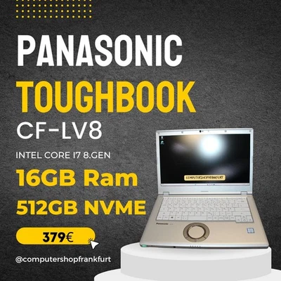 Panasonic Toughbook CF-LV8,Intel Core i7-8665U,16GB Ram,512GB SSD - Bild 1 von 4