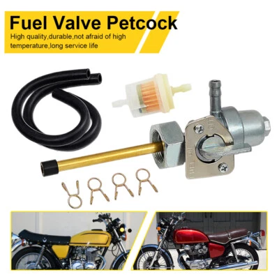 Válvula Petcock tanque de gasolina combustível desligar desligamento para Honda CX500 CX500C CX500D 1979-80 - Imagem 1 de 4