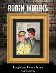 Robin Morris Mary and Eddie Signed and Numbered L/ED Lithograph CUSTOM FRAMED - Picture 1 of 8