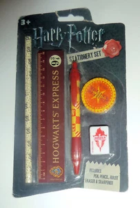 Juego de papelería Harry POTTER lápiz lápiz sin usar etc. con regla - Imagen 1 de 2